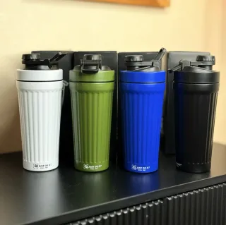 شیکر استیل just do it شیاردار - تصویر 1