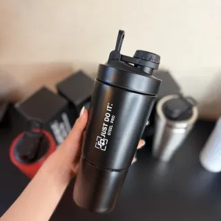 شیکر استیل just do it دو مخزنه - تصویر 3