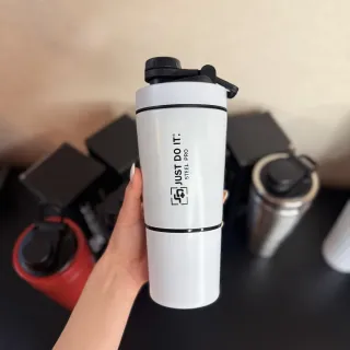 شیکر استیل just do it دو مخزنه - تصویر 4