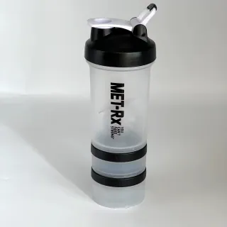 شیکر ورزشی MET-Rx مدل Flip-Top با ظرفیت 700 میلی‌لیتر – مناسب برای مکمل‌های ورزشی و پروتئینی - تصویر 5