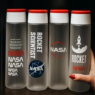 بطری آب نی‌نوش ناسا مدل Rocket Scientist با طراحی فضایی - تصویر 1