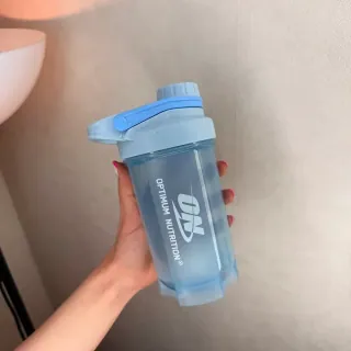 شیکر ورزشی Optimum Nutrition با درب پیچی رنگ پاستیلی - تصویر 7